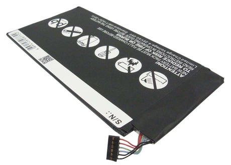 3.75V, Li-Polymer, 4900mAh, Tablet battery fits Asus, C11p1314, K00f, Me102, 18.38Wh Tablet Cameron Sino Technology Limited