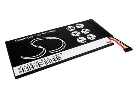 3.7V, Li-Polymer, 4300mAh, Tablet battery fits Google, Asus, 0b200-00120100m-a1a1a-219-17qe, Me370t, Memo Pad Me370t, 15.91Wh Tablet Cameron Sino Technology Limited