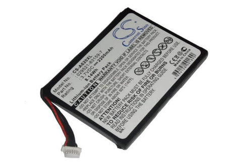 3.7V, Li-ion, 2200mAh, PDA battery fits Asus, Typhoon, 029521-83159-7, Mypal A620, Mypal A620bt, 8.14Wh PDA, Pocket PC Cameron Sino Technology Limited