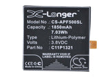 3.8V, Li-Polymer, 1850mAh, SmartPhone battery fits Asus, C11p1321, A68m, Padfone E, 7.03Wh Mobile, SmartPhone Cameron Sino Technology Limited (Smartphone)