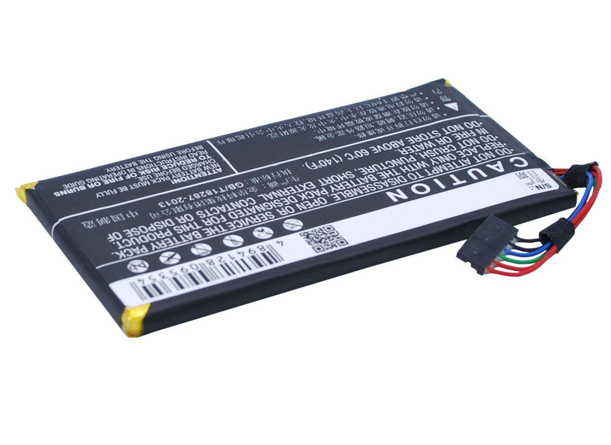 3.8V, Li-Polymer, 2150mAh, Tablet battery fits Asus, C11p1316, A11, Padfone Mini 4.3, 8.17Wh Tablet Cameron Sino Technology Limited