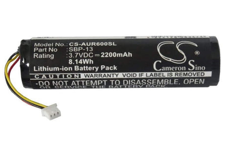 3.7V, Li-ion, 2200mAh, GPS battery fits Asus, 07g016un1865, R600, 8.14Wh GPS, Navigator Cameron Sino Technology Limited