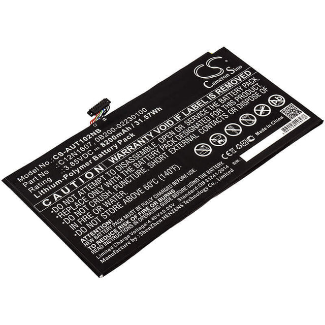Notebook Battery For Asus, T102h, T102ha 3.85v, 8200mah - 31.57wh Notebook, Laptop Cameron Sino Technology Limited