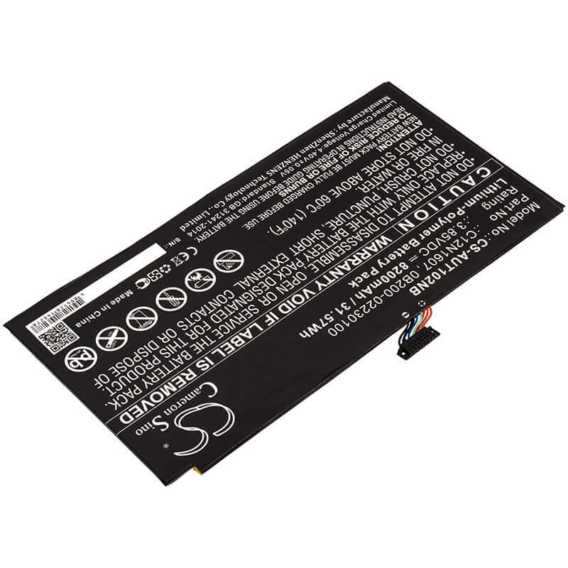 Notebook Battery For Asus, T102h, T102ha 3.85v, 8200mah - 31.57wh Notebook, Laptop Cameron Sino Technology Limited
