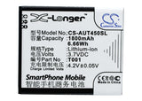 3.7V, Li-ion, 1800mAh, SmartPhone battery fits Asus, 0b200-0128000, T45, T45-t001, 6.66Wh Mobile, SmartPhone Cameron Sino Technology Limited (Suspended)