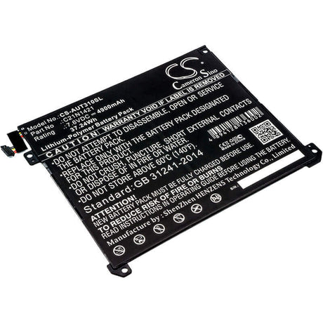7.6V, Li-Polymer, 4900mAh, Tablet battery fits Asus, 0b200-00570200, T300chi, T300chi_c, 37.24Wh Tablet Cameron Sino Technology Limited
