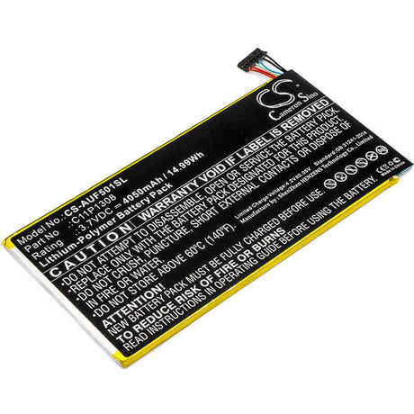 3.7V, Li-Polymer, 4050mAh, Tablet battery fits Asus, 0b200-00620100, Transformer Pad Tf501t, Transformer Pad Tf502t, 14.99Wh Tablet Cameron Sino Technology Limited