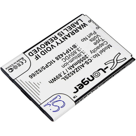3.85V, Li-ion, 2050mAh, SmartPhone battery fits Asus, 0b200-01910000, X009db, Zb452kg, 7.89Wh Mobile, SmartPhone Cameron Sino Technology Limited (Smartphone)