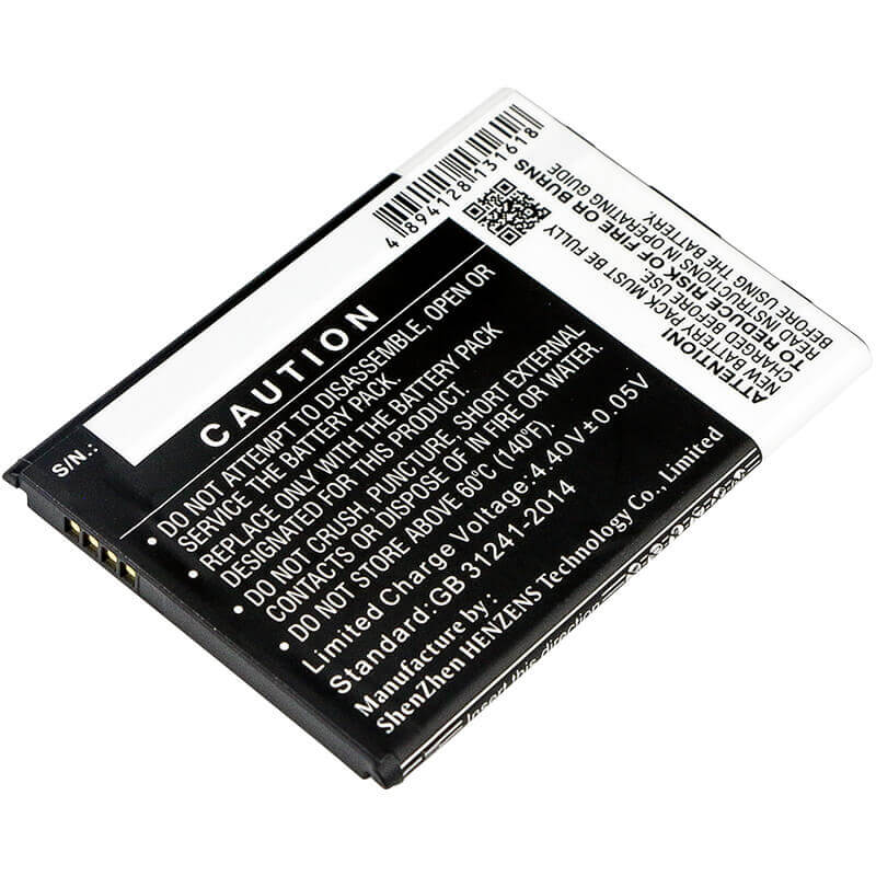 3.85V, Li-ion, 2050mAh, SmartPhone battery fits Asus, 0b200-01910000, X009db, Zb452kg, 7.89Wh Mobile, SmartPhone Cameron Sino Technology Limited (Smartphone)