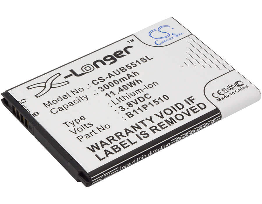 3.8V, Li-ion, 3000mAh, SmartPhone battery fits Asus, B11bj9c, X013db, Zenfone Go Tv, 11.4Wh Mobile, SmartPhone Cameron Sino Technology Limited (Smartphone)