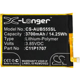 3.85V, Li-Polymer, 3700mAh, SmartPhone battery fits Asus, 0b200-02880000, Zb555kl, Zenfone Max M1, 14.25Wh Mobile, SmartPhone Cameron Sino Technology Limited (Smartphone)