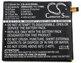 3.85V, Li-Polymer, 2900mAh, SmartPhone battery fits Asus, 0b200-02000500, Zd552kl, Ze552kl, 11.17Wh Mobile, SmartPhone Cameron Sino Technology Limited (Smartphone)
