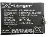 3.85V, Li-Polymer, 5000mAh, SmartPhone battery fits Asus, C11p1614, Zc521tl, Zenfone 3s Max, 19.25Wh Mobile, SmartPhone Cameron Sino Technology Limited (Smartphone)