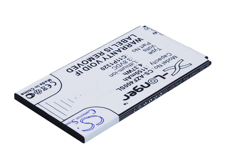 3.8V, Li-ion, 1150mAh, SmartPhone battery fits Asus, C11p1320, A14, A400, 4.37Wh Mobile, SmartPhone Cameron Sino Technology Limited (Suspended)