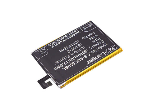 3.8V, Li-Polymer, 5000mAh, SmartPhone battery fits Asus, C11p1508, Z010ad, Z010d, 19Wh Mobile, SmartPhone Cameron Sino Technology Limited (Smartphone)