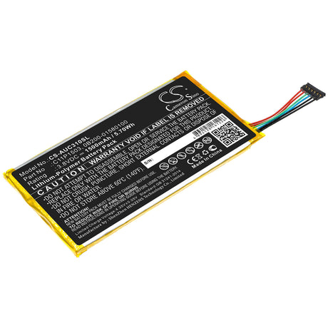 3.8V, Li-Polymer, 1500mAh, Tablet battery fits Asus, 0b200-01580100, Zenpad 10 Lte, Zenpad 10 Z300cl, 5.70Wh Tablet Cameron Sino Technology Limited (Suspended)