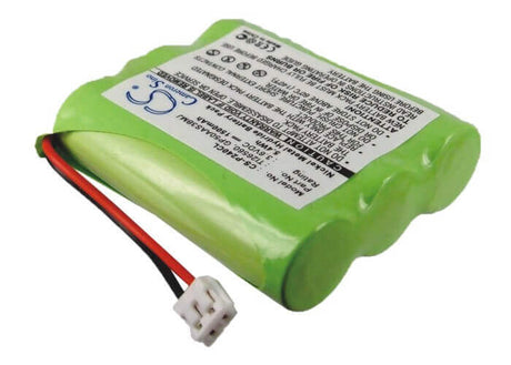 3.6V, Ni-MH, 1500mAh, Cordless Phone battery fits Casio, Ibm, Sanik, Phone Mate, Rayovac, Motorola, Radio Shack, At&t, V Tech, Sanyo, Ge, Gp, 23-298, 1128, 1140, 5.4Wh Cordless Phone Cameron Sino Technology Limited (Cordless Phone)