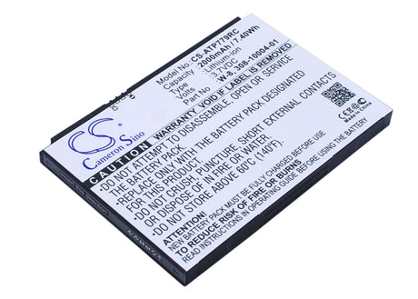 3.7V, Li-ion, 2000mAh, Hotspot battery fits Boostmobile, At&t, Netgear, 308-10004-01, Ac779s, Ac797s, 7.40Wh Hotspot Cameron Sino Technology Limited