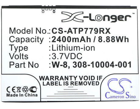3.7V, Li-ion, 2400mAh, Hotspot battery fits Boostmobile, At&t, Netgear, 308-10004-01, Ac779s, Ac797s, 8.88Wh Hotspot Cameron Sino Technology Limited