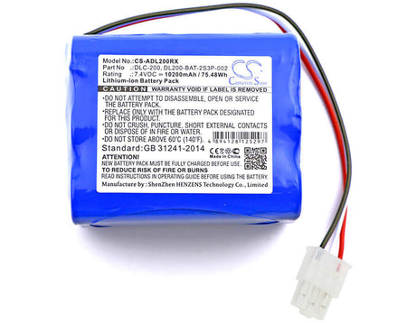 Cable Modem Battery For At&t, Dlc-200c 7.4v, 10200mah - 75.48wh Cable Modem Cameron Sino Technology Limited