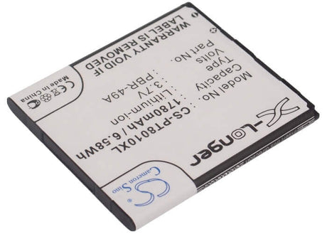 3.7V, Li-ion, 1780mAh, SmartPhone battery fits Pantech, Pbr-49a, Bbm030ch, Flex 4g, 6.59Wh Mobile, SmartPhone Cameron Sino Technology Limited (Suspended)
