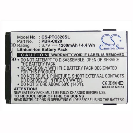 3.7V, Li-ion, 1200mAh, SmartPhone battery fits Pantech, Pbr-c820, Matrix Pro Dou, Matrix Pro Dou 2, 4.44Wh Mobile, SmartPhone Cameron Sino Technology Limited (Suspended)