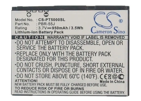 3.7V, Li-ion, 950mAh, SmartPhone battery fits At&t, Pantech, Pbr-55j, P6020, Swift, 3.52Wh Mobile, SmartPhone Cameron Sino Technology Limited (Smartphone)
