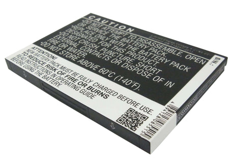 3.7V, Li-ion, 2500mAh, Hotspot battery fits Netgear, Sprint, At&t, 2500031, Unite, Unite-344b, 9.25Wh Hotspot Cameron Sino Technology Limited
