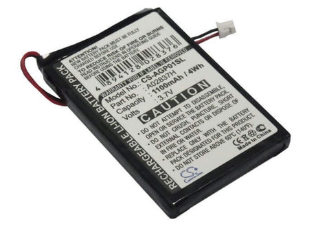 3.7V, Li-ion, 1100mAh, PDA battery fits Audio Guidie, Personalguide Iii Audioguides, Personalguide Pgi/av Audioguid, 4.07Wh PDA, Pocket PC Cameron Sino Technology Limited