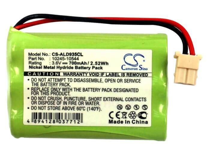 3.6V, Ni-MH, 700mAh, Cordless Phone battery fits Asahi Electric, Panasonic, Sanyo, Twinbird, 10245-10544, Thb-014, Tsa-014, 2.52Wh Cordless Phone Cameron Sino Technology Limited (Cordless Phone)