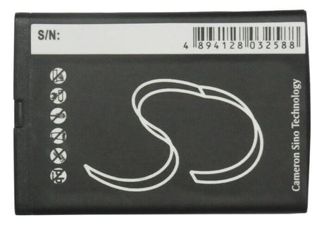 3.7V, Li-ion, 600mAh, SmartPhone battery fits Audiovox, Btr-8935, Cdm-8935, Cdm-8935 Mini, 2.22Wh Mobile, SmartPhone Cameron Sino Technology Limited (Suspended)