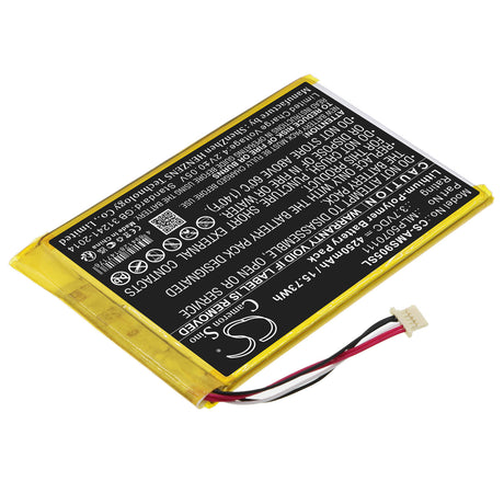 3.7V, Li-Polymer, 4250mAh, Diagnostic Scanner battery fits Autel, Mlp5070111, Ds808, Ds808k, 15.73Wh Diagnostic Scanner Cameron Sino Technology Limited
