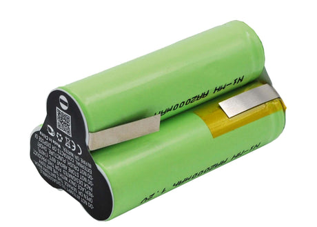 3.6V, Ni-MH, 2000mAh, Shaver battery fits Scherna, Remington, Babyliss, Shb16, T24b, T24c, 7.2Wh Shaver Cameron Sino Technology Limited