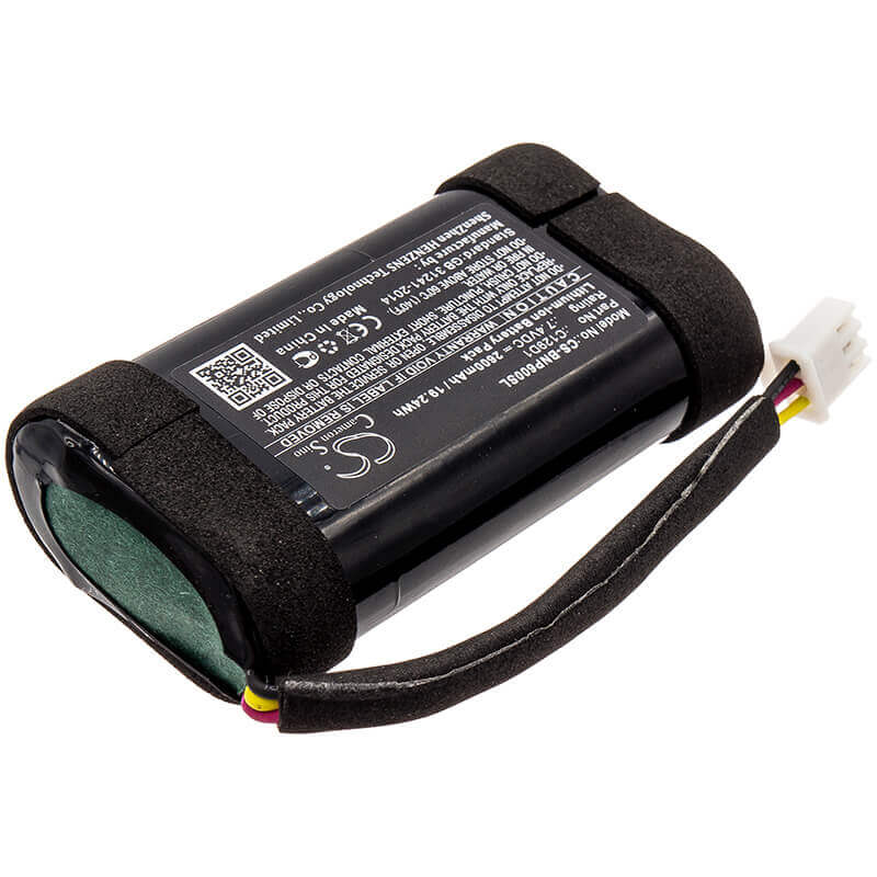 7.4V, Li-ion, 2600mAh, Speaker battery fits Bang & Olufsen, 11400, 1140026, 19.24Wh Speaker Cameron Sino Technology Limited