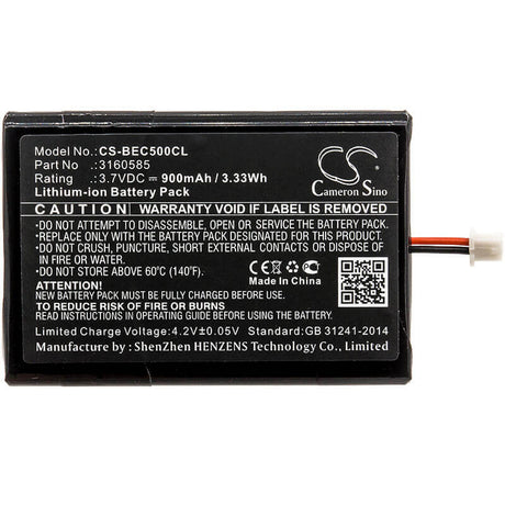 3.7V, Li-ion, 900mAh, Cordless Phone battery fits Bang & Olufsen, 3160585, Beocom 5, 3.33Wh Cordless Phone Cameron Sino Technology Limited (Cordless Phone)