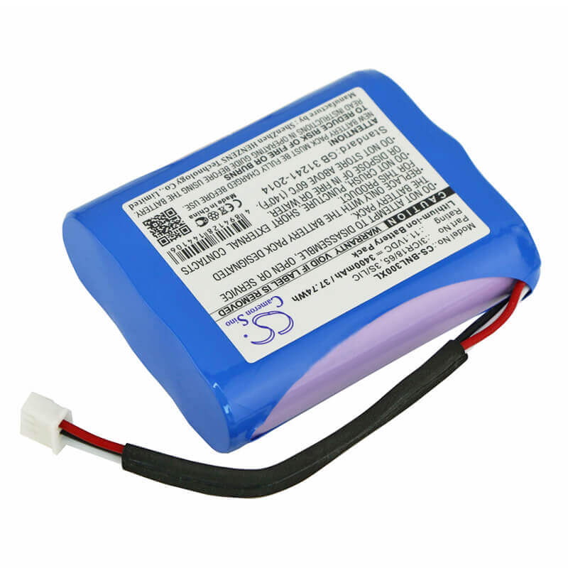 11.1V, Li-ion, 3400mAh, Speaker battery fits Bang & Olufsen, Beoplay A3, 37.74Wh Speaker Cameron Sino Technology Limited