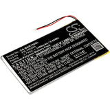 3.7V, Li-Polymer, 1500mAh, Tablet battery fits Barnes & Noble, Pr-285084, Bnrv700, Glowlight Plus 7.8, 5.55Wh Tablet Cameron Sino Technology Limited