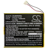 3.8V, Li-Polymer, 6300mAh, Tablet battery fits Barnes & Noble, Gsp30134138, Bntv650, Nook 10.1, 23.94Wh Tablet Cameron Sino Technology Limited
