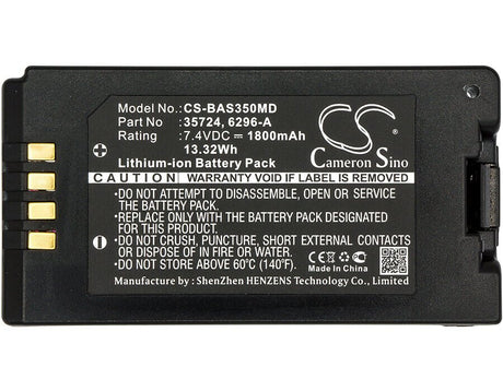 7.4V, Li-ion, 1800mAh, Medical battery fits Baxter Healthcare, 35724, 35083, 35162, 13.32Wh Medical Cameron Sino Technology Limited (Medical)