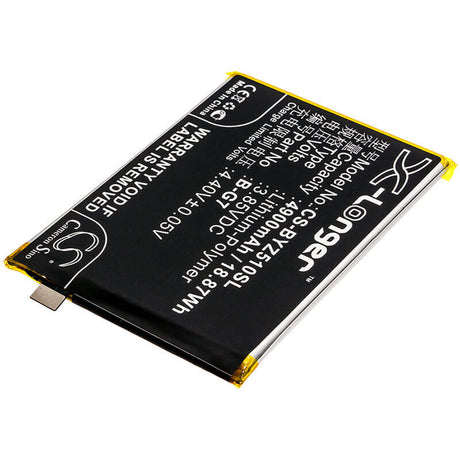 3.85V, Li-Polymer, 4900mAh, SmartPhone battery fits Bbk, Vivo, B-g7, 1951, V1911a, 18.87Wh Mobile, SmartPhone Cameron Sino Technology Limited (Smartphone)