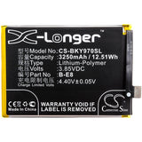 3.85V, Li-Polymer, 3250mAh, SmartPhone battery fits Vivo, Bbk, B-e8, V1813, V1813a, 12.51Wh Mobile, SmartPhone Cameron Sino Technology Limited (Smartphone)