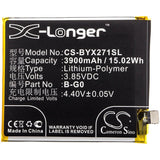 3.85V, Li-Polymer, 3900mAh, SmartPhone battery fits Bbk, B-g0, V1829a, V1829t, 15.02Wh Mobile, SmartPhone Cameron Sino Technology Limited (Suspended)