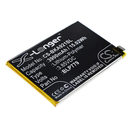 3.85V, Li-Polymer, 3900mAh, SmartPhone battery fits Bbk, Vivo, Blp779, Vivo A92s, 15.02Wh Mobile, SmartPhone Cameron Sino Technology Limited (Smartphone)