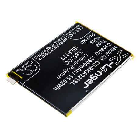 3.85V, Li-Polymer, 3900mAh, SmartPhone battery fits Bbk, Vivo, Blp779, Vivo A92s, 15.02Wh Mobile, SmartPhone Cameron Sino Technology Limited (Smartphone)