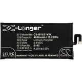 3.8V, Li-Polymer, 4000mAh, SmartPhone battery fits Vivo, Bbk, B-82, Vivo X5 Max S, X5max S, 15.2Wh Mobile, SmartPhone Cameron Sino Technology Limited (Suspended)