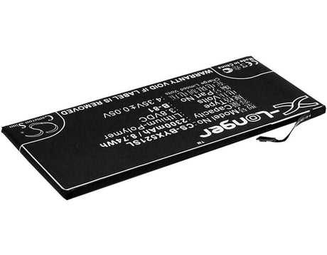 3.8V, Li-Polymer, 2300mAh, SmartPhone battery fits Bbk, B-81, Vivo X5 Pro, Vivo X5pro, 8.74Wh Mobile, SmartPhone Cameron Sino Technology Limited (Smartphone)