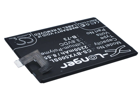 3.8V, Li-Polymer, 2250mAh, SmartPhone battery fits Bbk, B-73, Vivo X5, Vivo X5 4g, 8.55Wh Mobile, SmartPhone Cameron Sino Technology Limited (Smartphone)