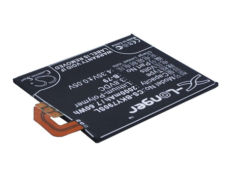 3.8V, Li-Polymer, 2000mAh, SmartPhone battery fits Bbk, B-79, Vivo Y29, Vivo Y29l, 7.6Wh Mobile, SmartPhone Cameron Sino Technology Limited (Suspended)