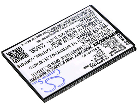 3.8V, Li-ion, 2000mAh, SmartPhone battery fits Bbk, Vivo, B-77, Vivo Y31, Vivo Y31a, 7.6Wh Mobile, SmartPhone Cameron Sino Technology Limited (Smartphone)
