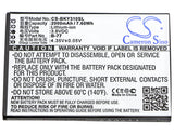 3.8V, Li-ion, 2000mAh, SmartPhone battery fits Bbk, Vivo, B-77, Vivo Y31, Vivo Y31a, 7.6Wh Mobile, SmartPhone Cameron Sino Technology Limited (Smartphone)